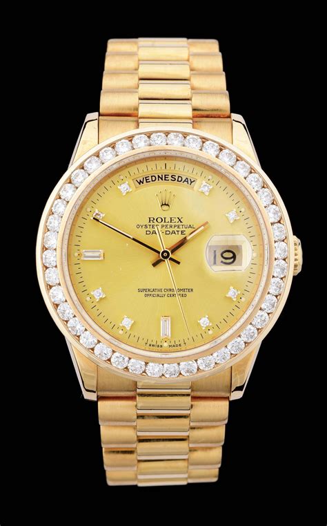 presidental mens rolex|18k presidential rolex diamond bezel.